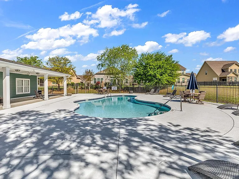 Community pool and sun deck