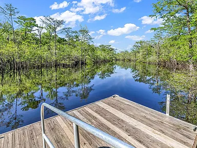 Blackwater channel views on the Waccamaw River at Rivers Edge Plantation